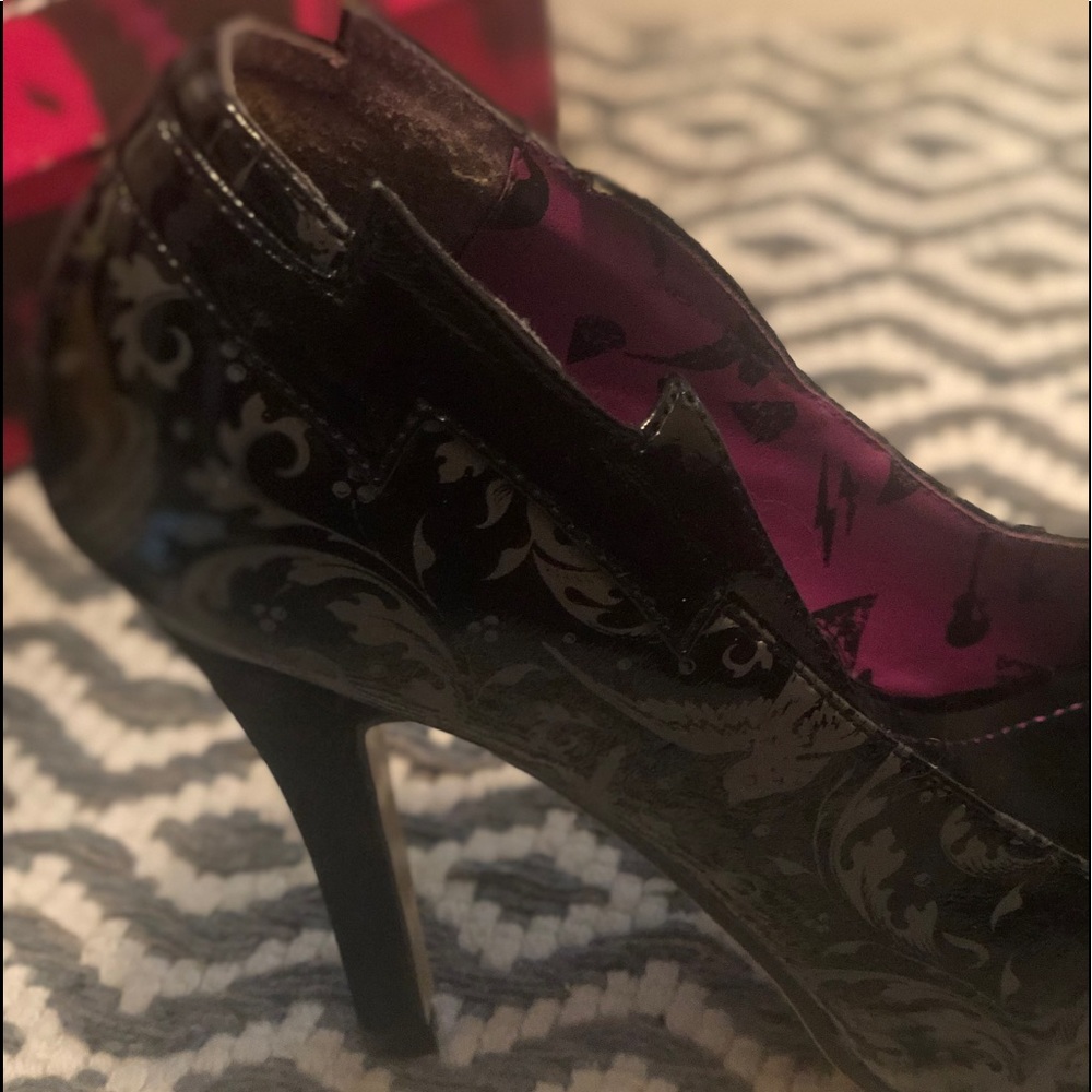 Iron Fist black heels